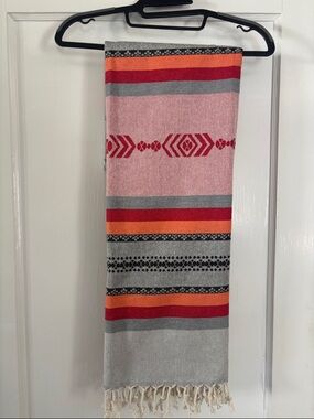 Colorful Peshtemal in Turkish Kilim Pattern